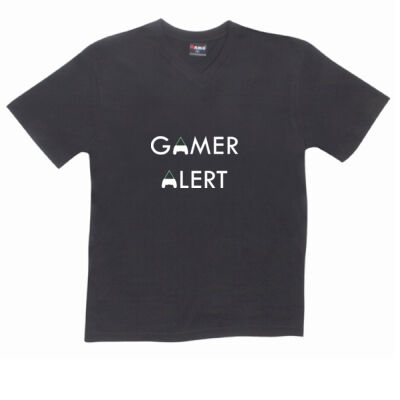 Gamer Alert Tshirt Type2 Thumbnail