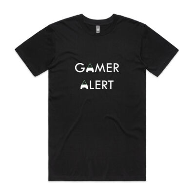 Gamer Alert Tshirt Type2 Thumbnail