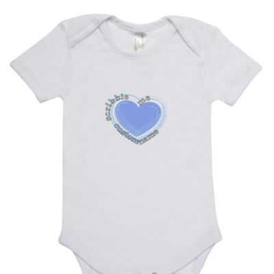 Scribble me: CUSTOM NAME - RAMO - Organic Romper Thumbnail