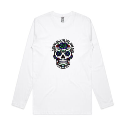 Nothing Kills You Like Your Mind - AS Colour - Ink Long Sleeve Thumbnail