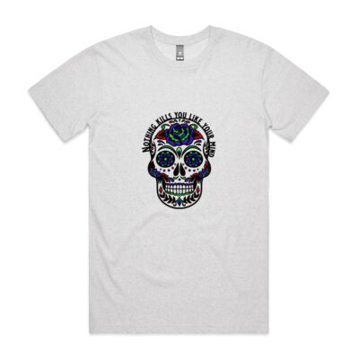 Nothing Kills You Like Your Mind - AS Colour - Marle Staple Tee Thumbnail