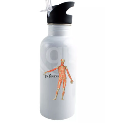 Customised Sports Bottle - Stainless Steel Sports/Water Bottle 600ML Thumbnail