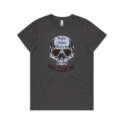 Stare them down- Vote them out. - AS Colour - Faded Tee Thumbnail