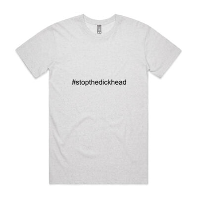 #stopthedickhead - AS Colour - Marle Staple Tee Thumbnail