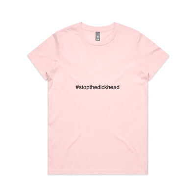 #stopthedickhead - AS Colour - Maple Tee Thumbnail