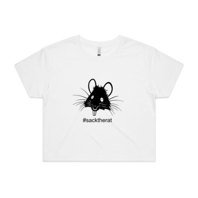 #sacktherat - AS Colour - Crop Tee Thumbnail