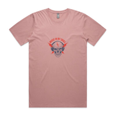 Music in my skull - AS Colour - Mens Faded Tee Thumbnail