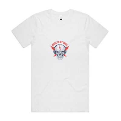 Music in my skull - AS Colour - Organic Tee Thumbnail
